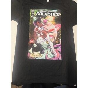 Mama Saturn's GalacticaShirt Official Tanerélle Size Small